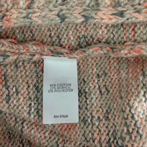 Pure Jill Long Cowl Neck Knit Sweater - Picture 8 of 8